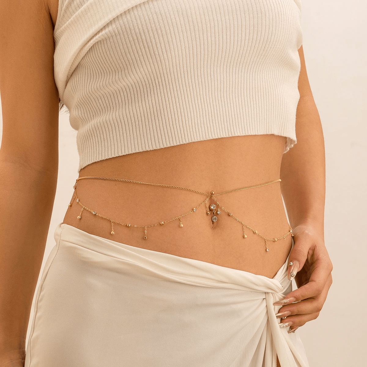 Chaine de Taille Piercing Nombril