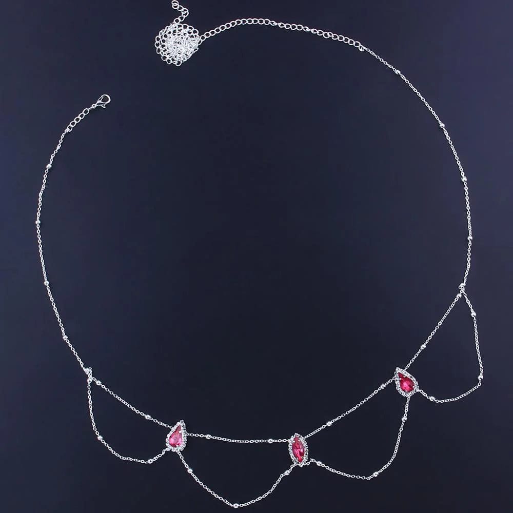 Chaine de taille vert