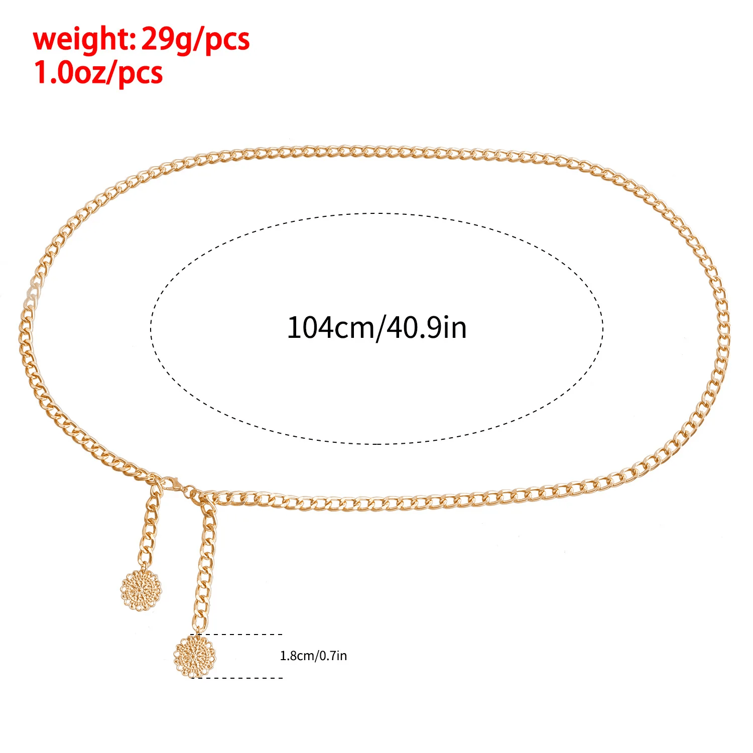 Chaine de Ventre Pendante