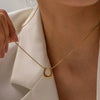 Chaine Dorée Pendentif U