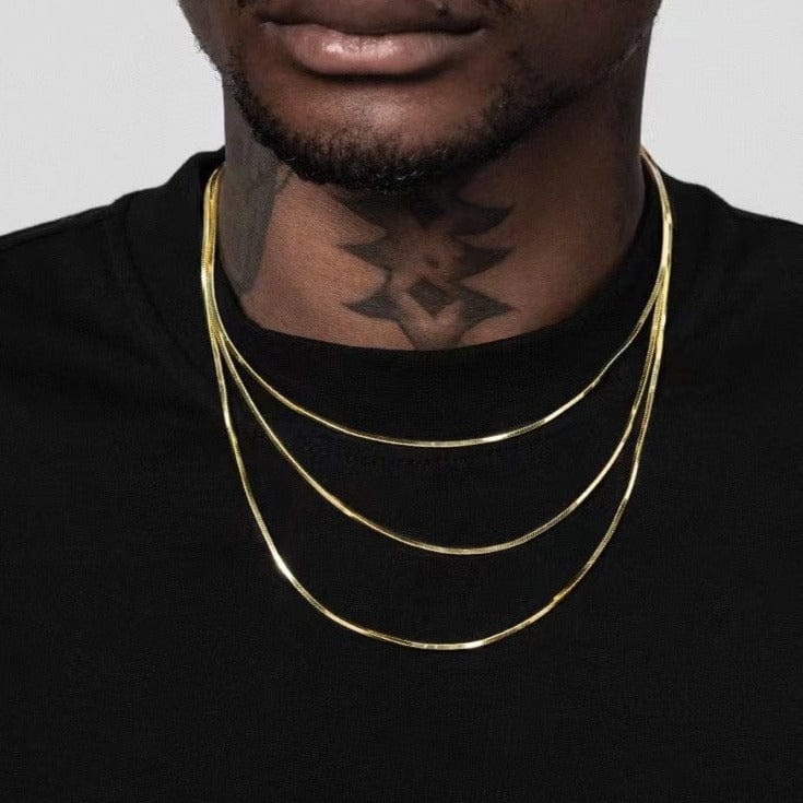 Chaine en Or Maille Serpent