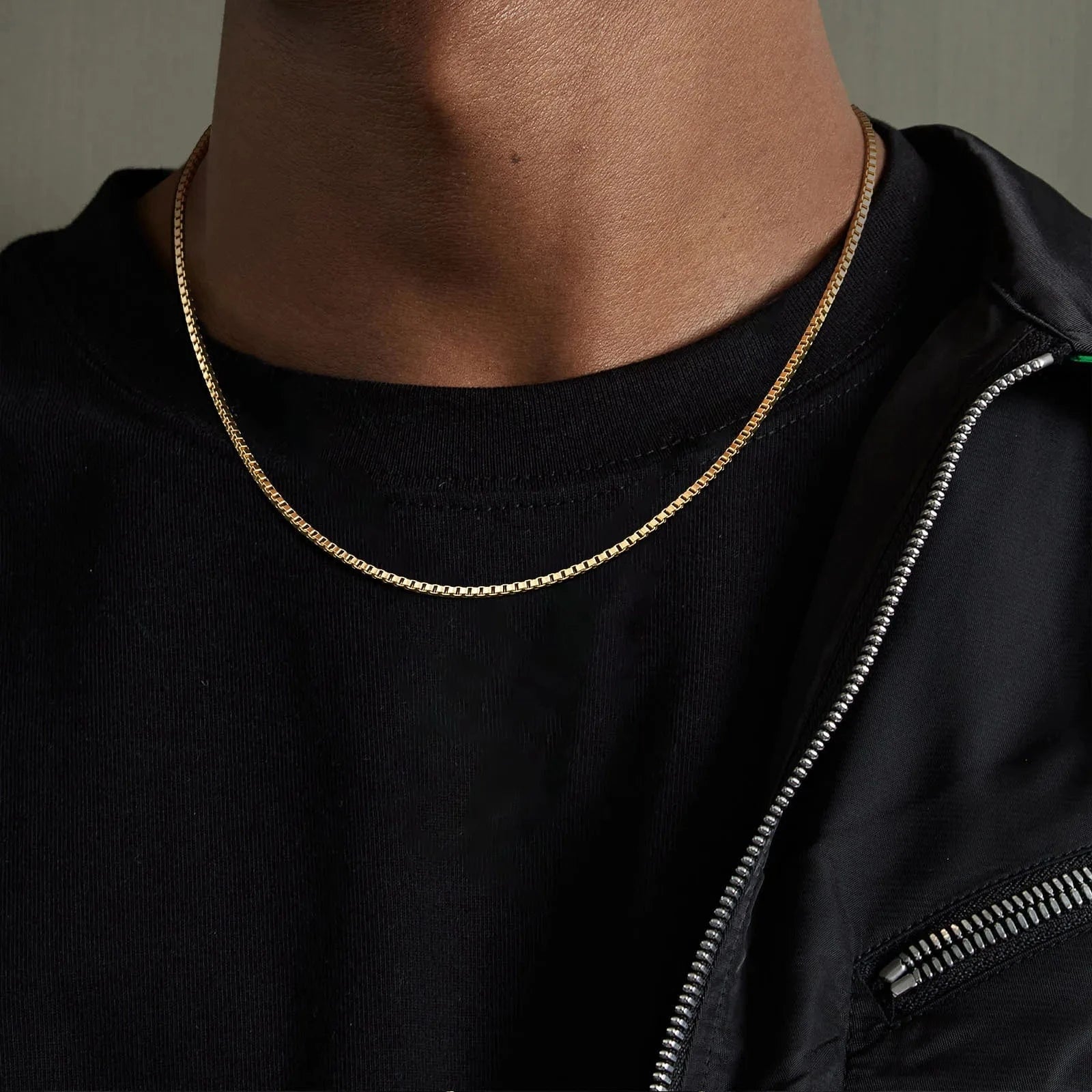 Chaine Fine Or Homme