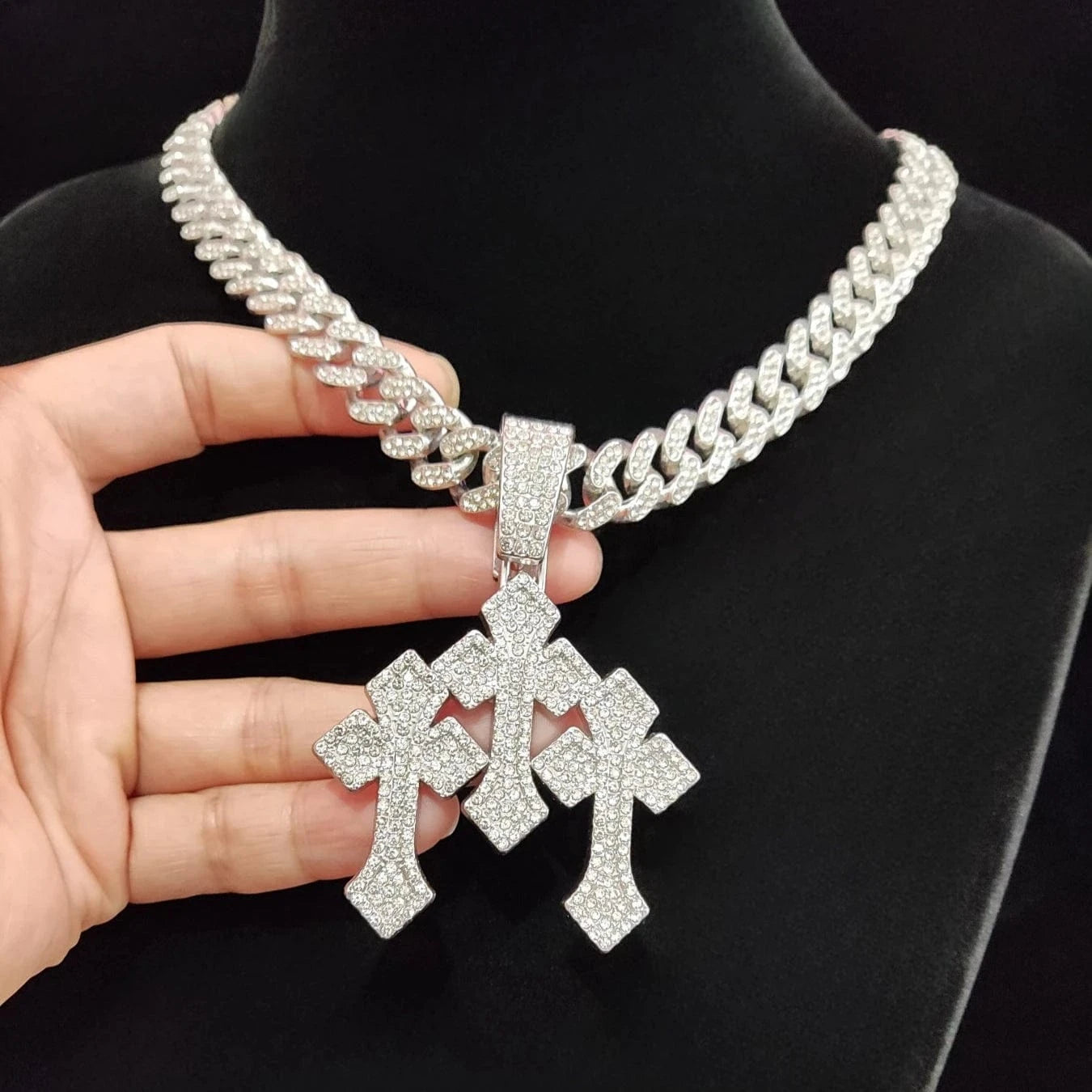 Chaine Hip Hop Croix