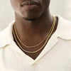 Chaine Homme Or Maille Palmier