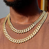 Chaine Maille Cubaine Or 18k Homme