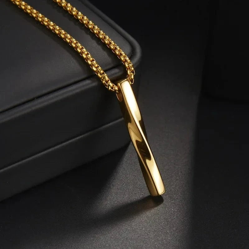 Chaine Or Homme avec Barre