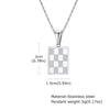 Chaine Or Homme Damier