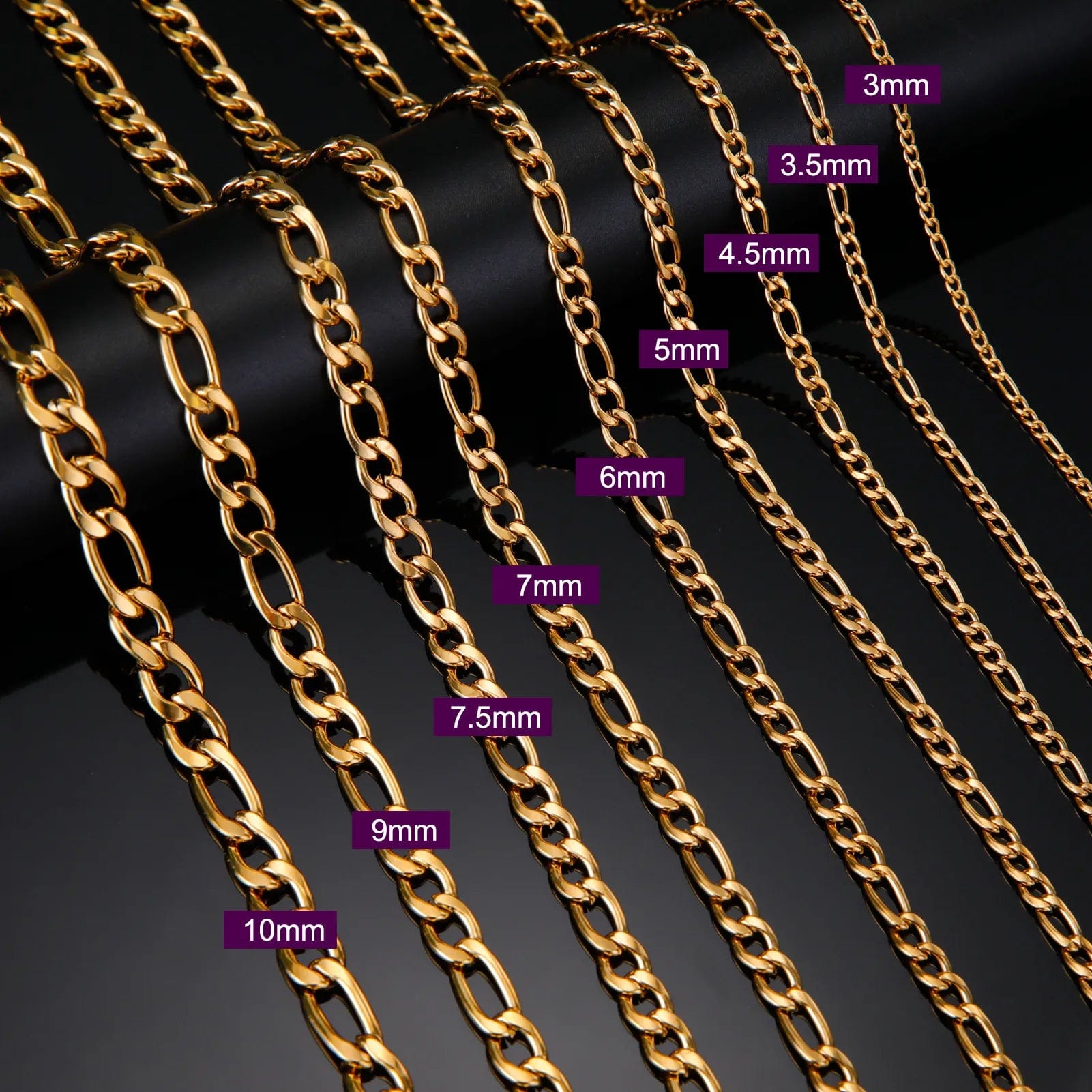 Chaine Or Homme Maille Figaro