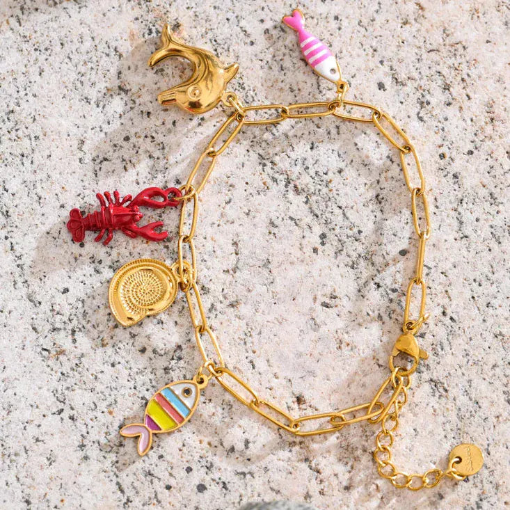 Charm Bracelet Poisson