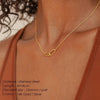 Collier Anneaux Entrelacés