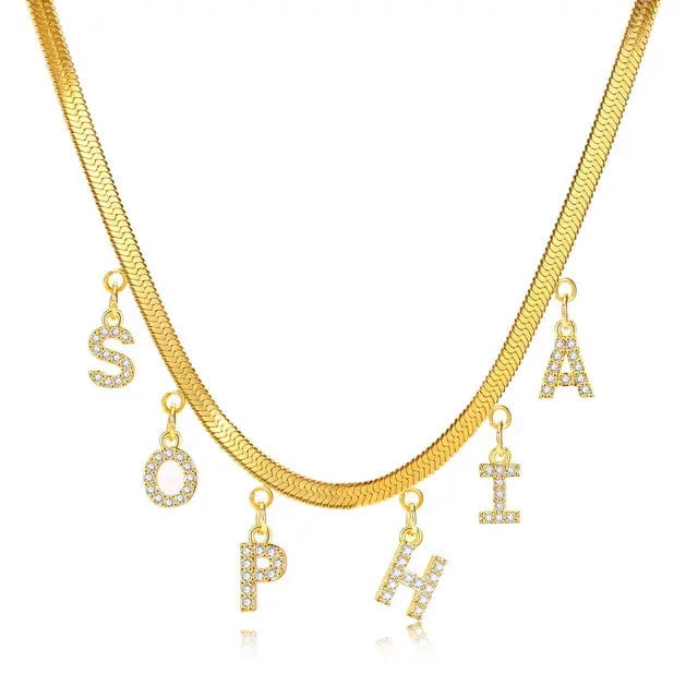 Collier avec Lettre Prenom