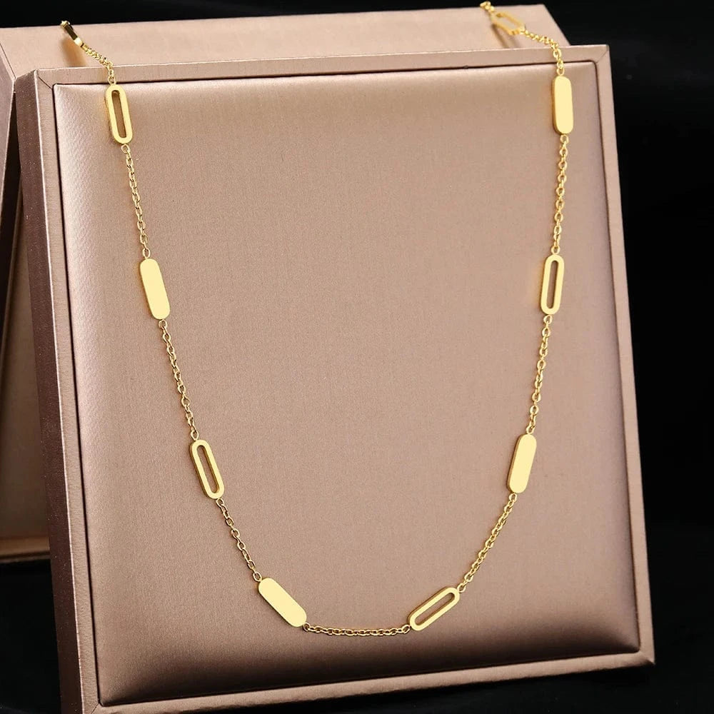 Collier avec Rectangle