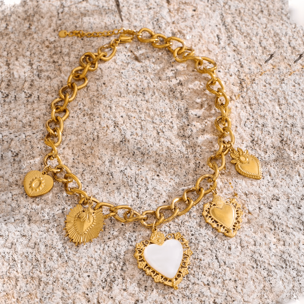 Collier Breloque Acier Inoxydable