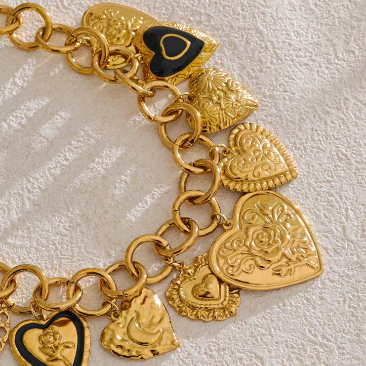 Collier Breloque Coeur