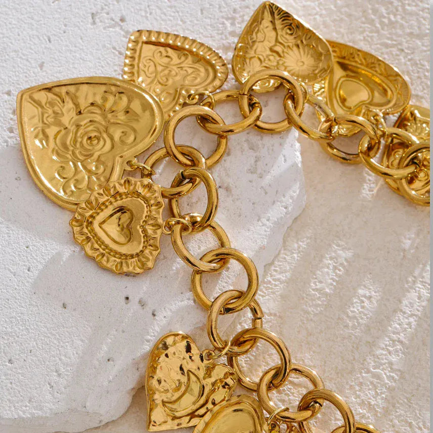 Collier Breloque Coeur