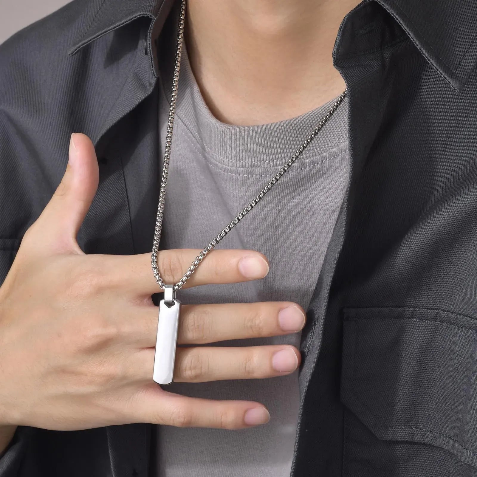 Collier Chaine Argent Homme