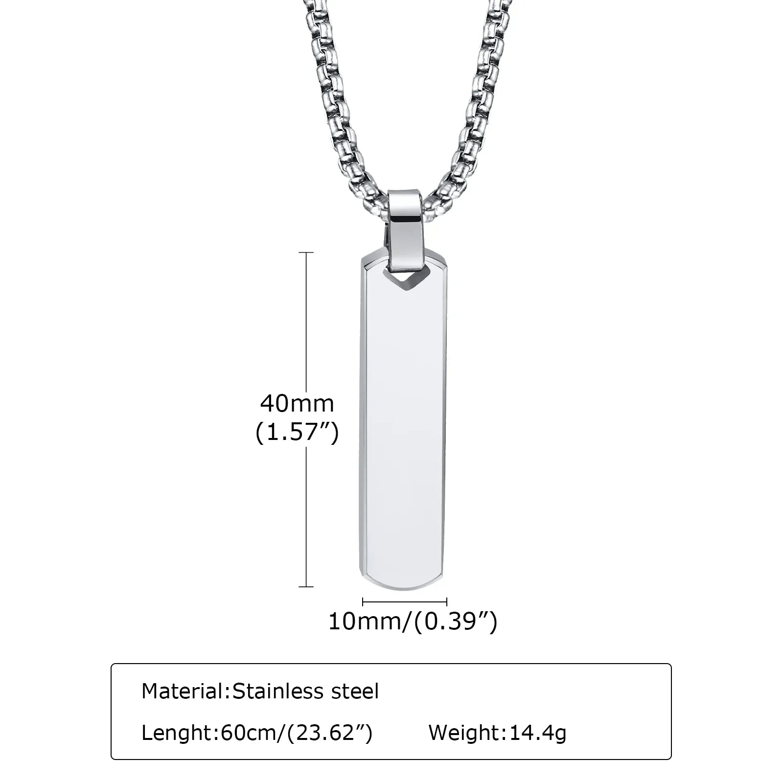 Collier Chaine Argent Homme