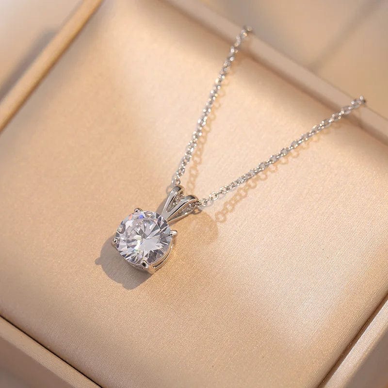 Collier Chaine avec Diamant