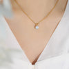 Collier Chaine avec Diamant