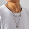 Collier chaine chinois homme