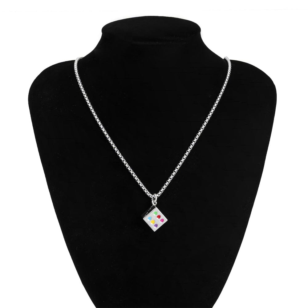 Collier chaine dé homme