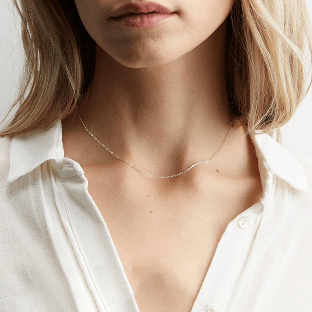 Collier chaine fine