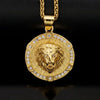 Collier Chaine Or Homme Lion