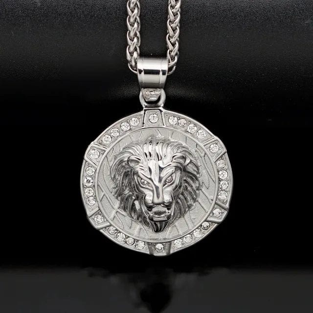 Collier Chaine Or Homme Lion