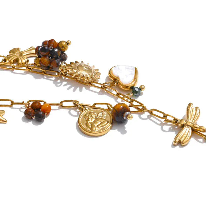 Collier Charms Pendant