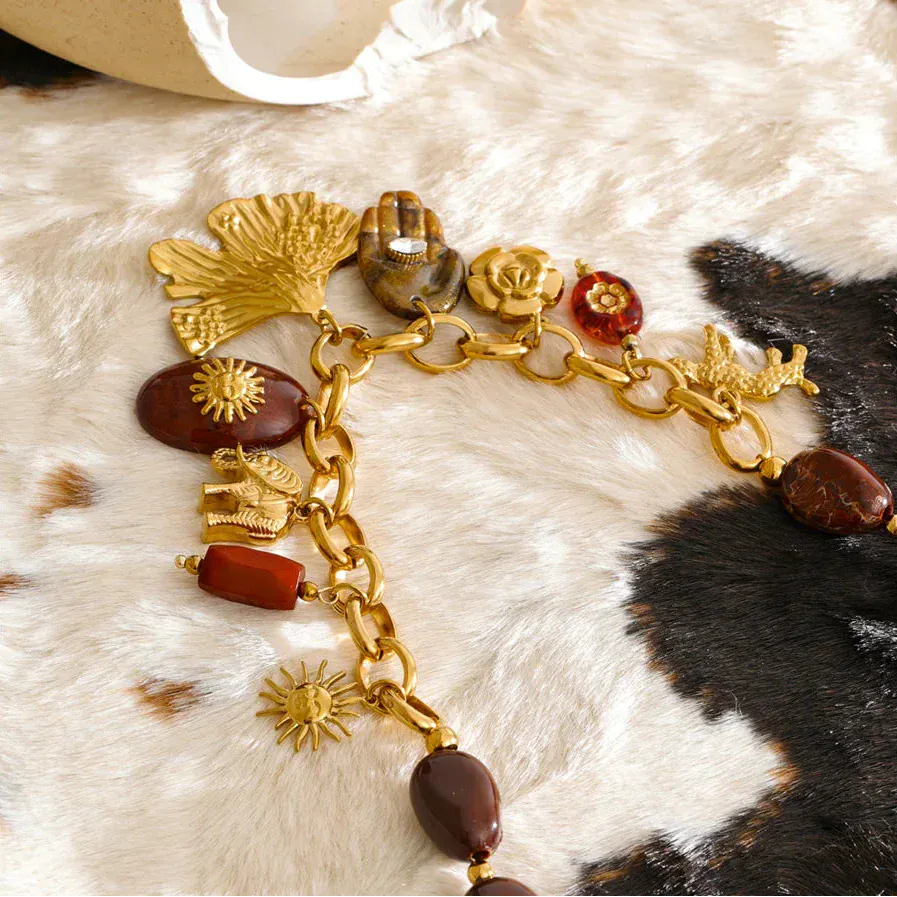 Collier Charms Petale