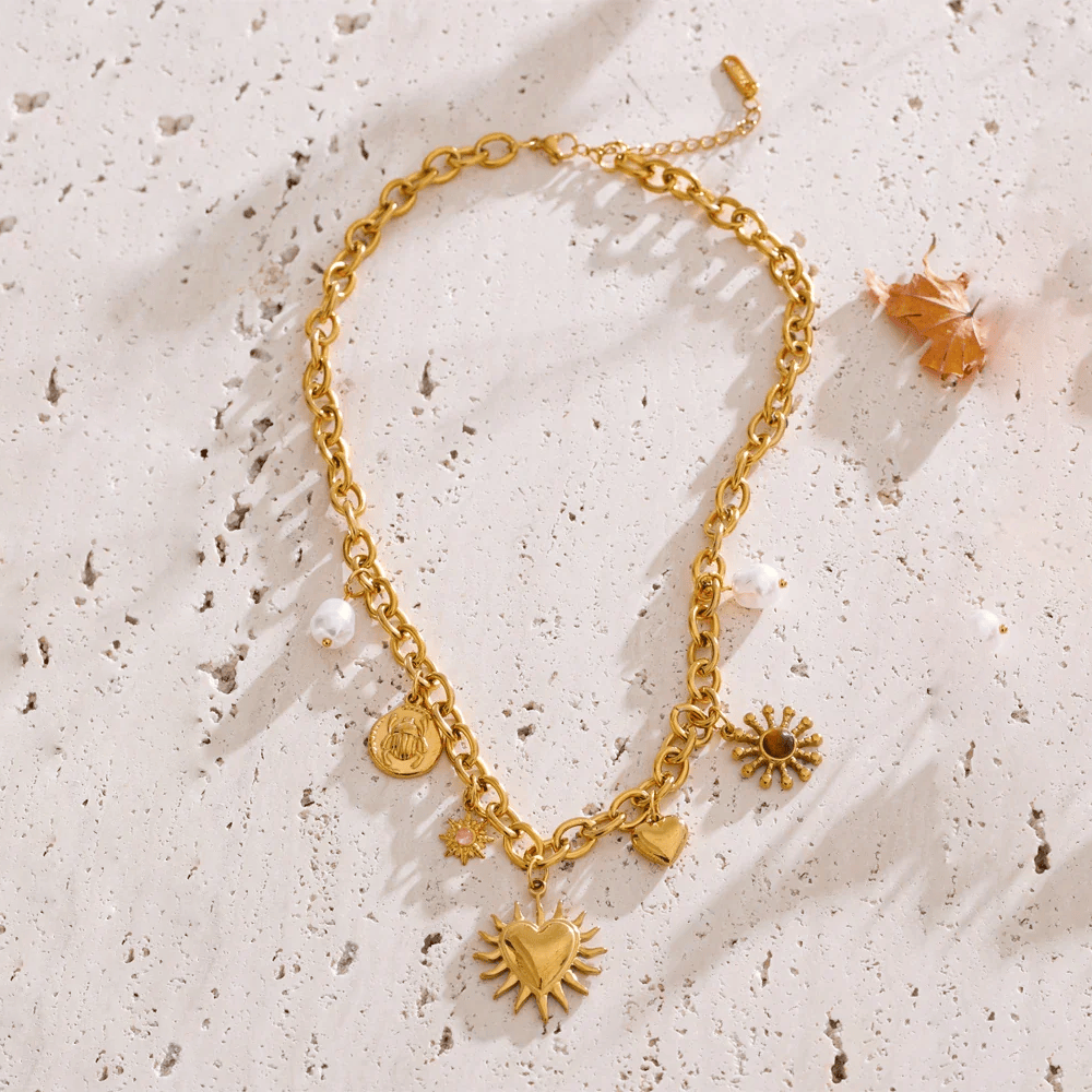 Collier Charms Soleil