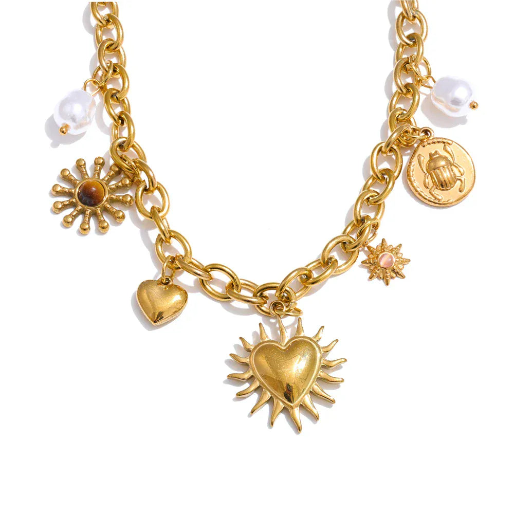Collier Charms Soleil