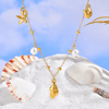Collier Coquillage Or