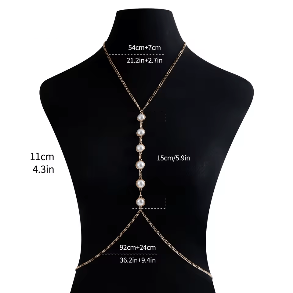 Collier de Corps Perles