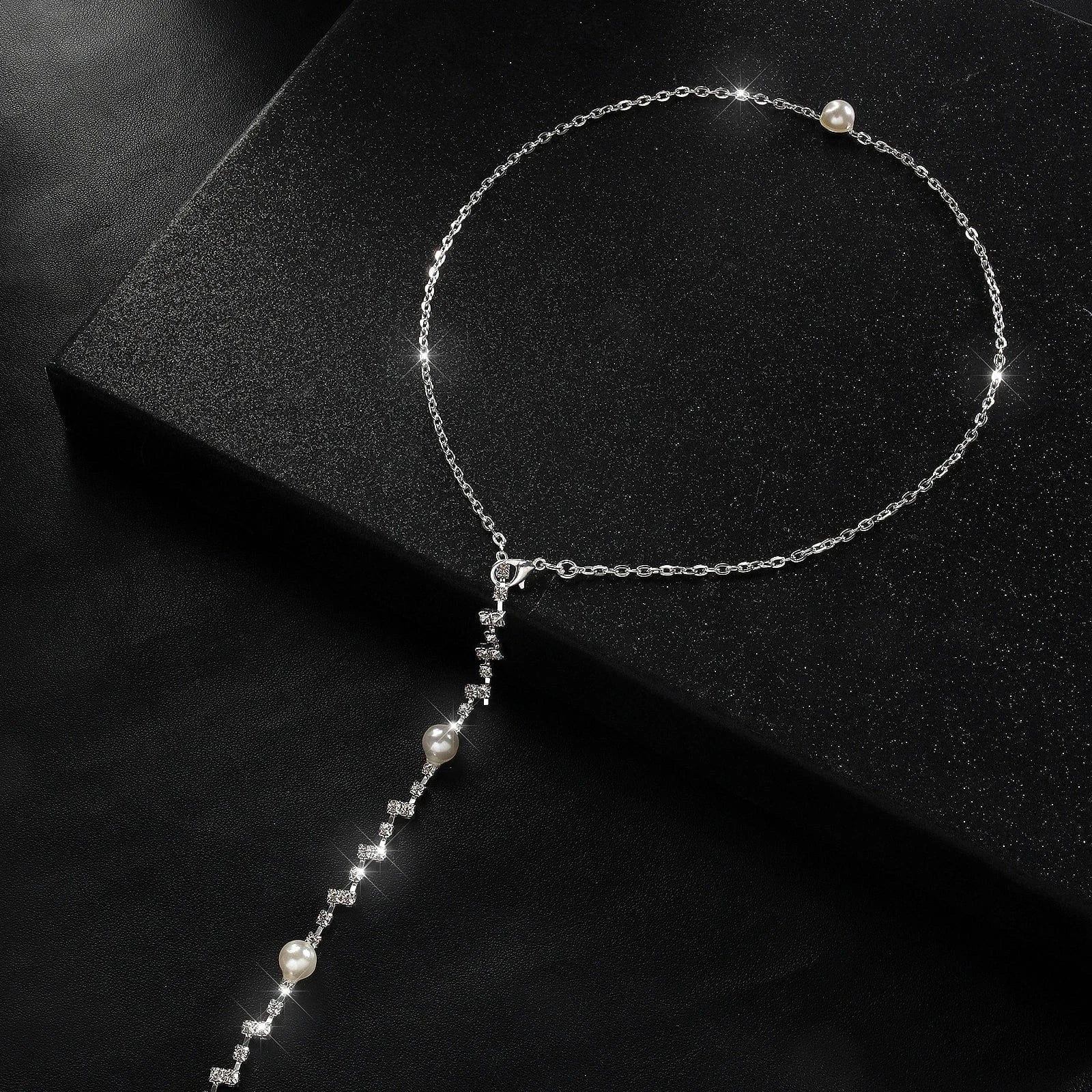 Collier de Dos Argent Mariage