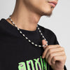 Collier de perle homme