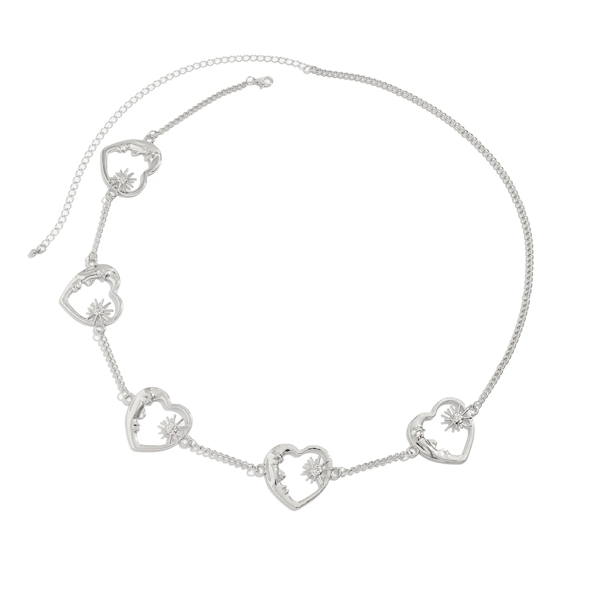 Collier de Ventre Coeurs