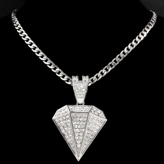 Collier diamant rappeur