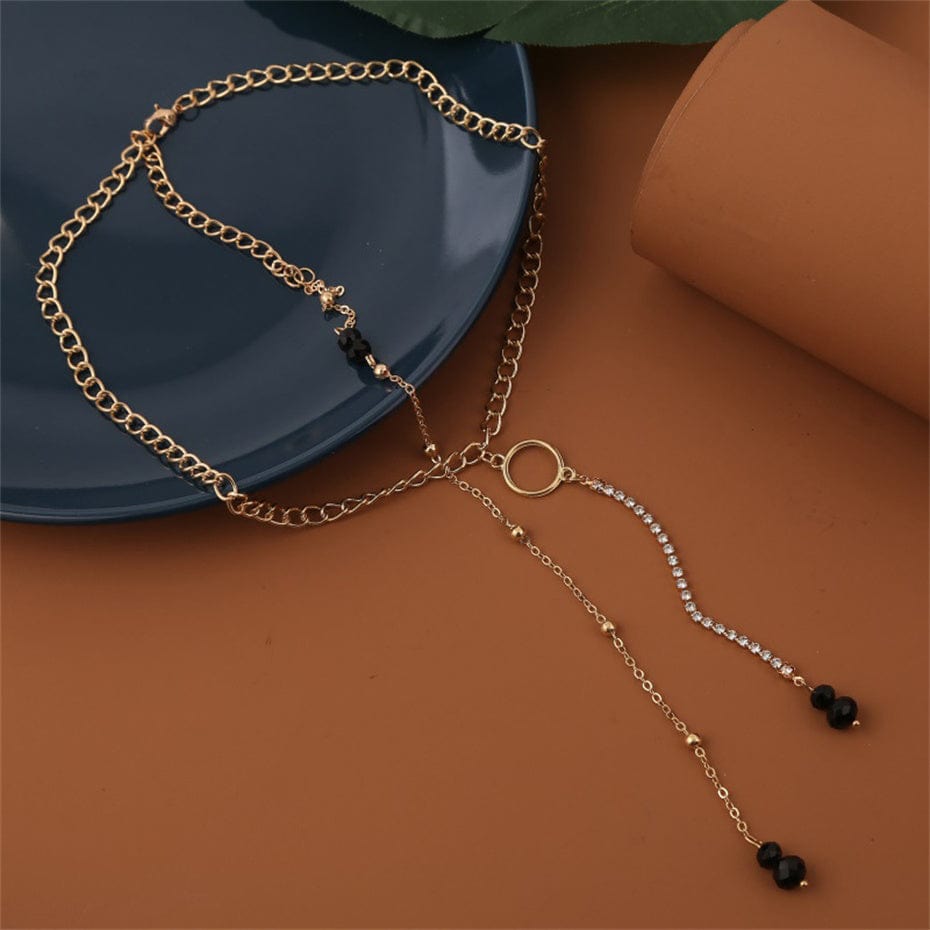 Collier dos mariée boheme