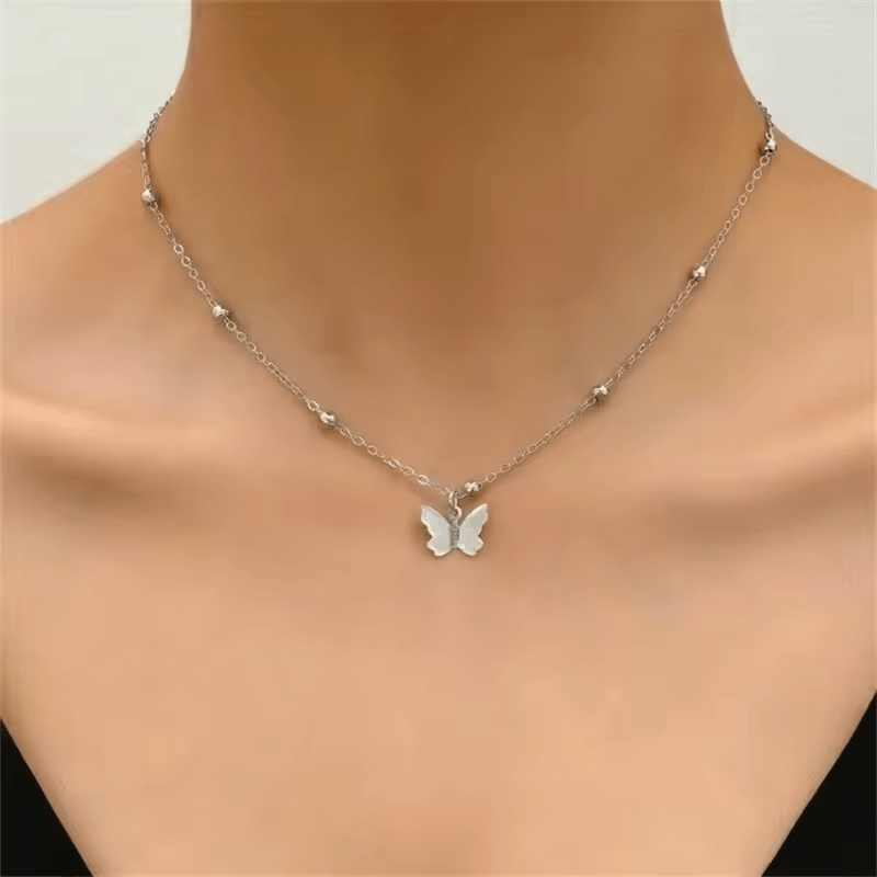 Collier Dos Papillon