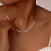 Collier Double Acier Inoxydable