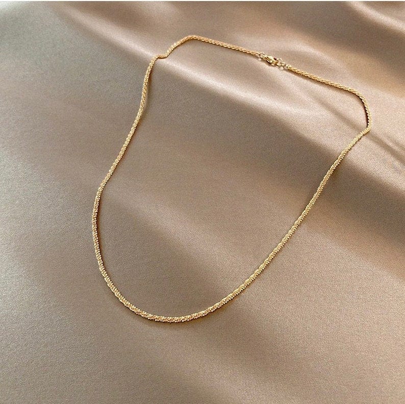 Collier femme ras de cou