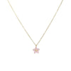 Collier Fleur Acier Inoxydable