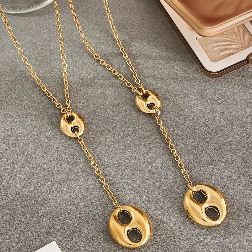 Collier Graine de Café Femme