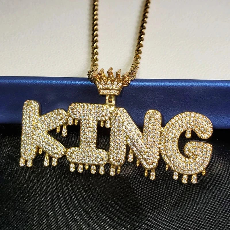 Collier Hip Hop Personnalisable