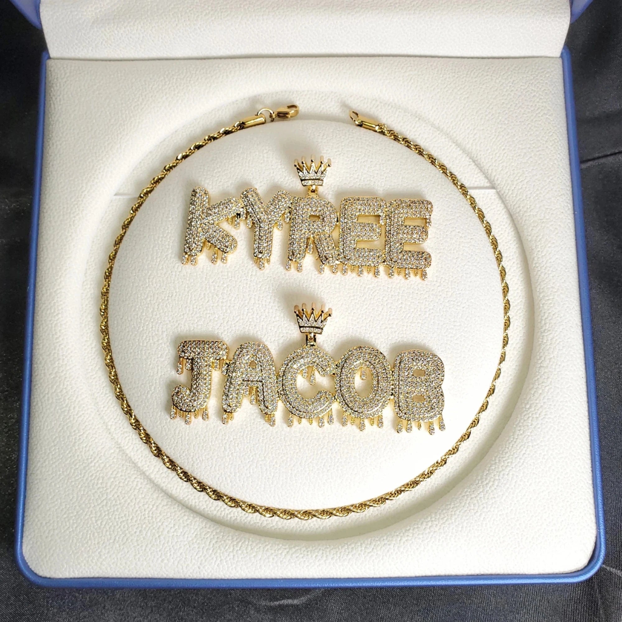 Collier Hip Hop Personnalisable