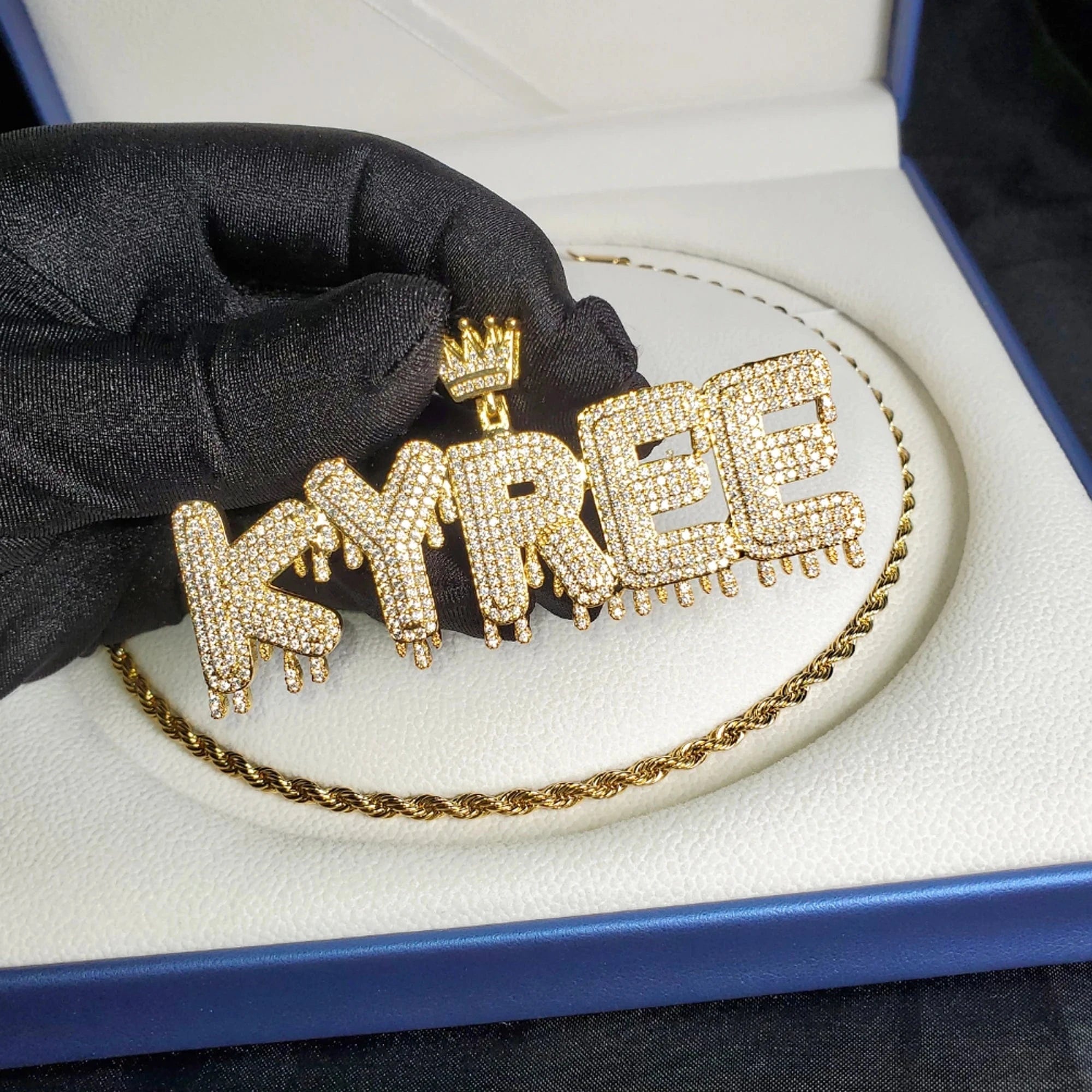 Collier Hip Hop Personnalisable