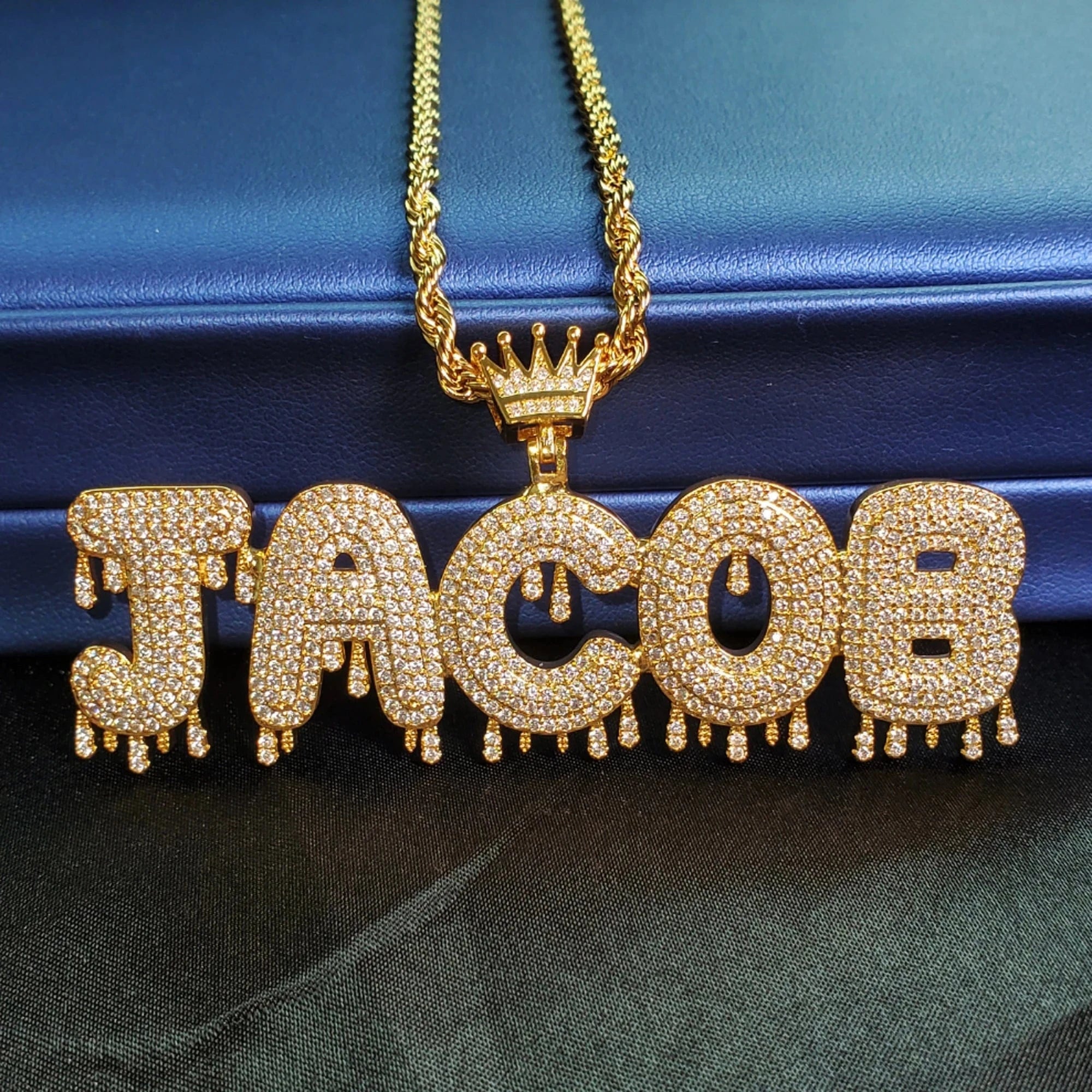 Collier Hip Hop Personnalisable