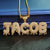 Collier Hip Hop Personnalisable