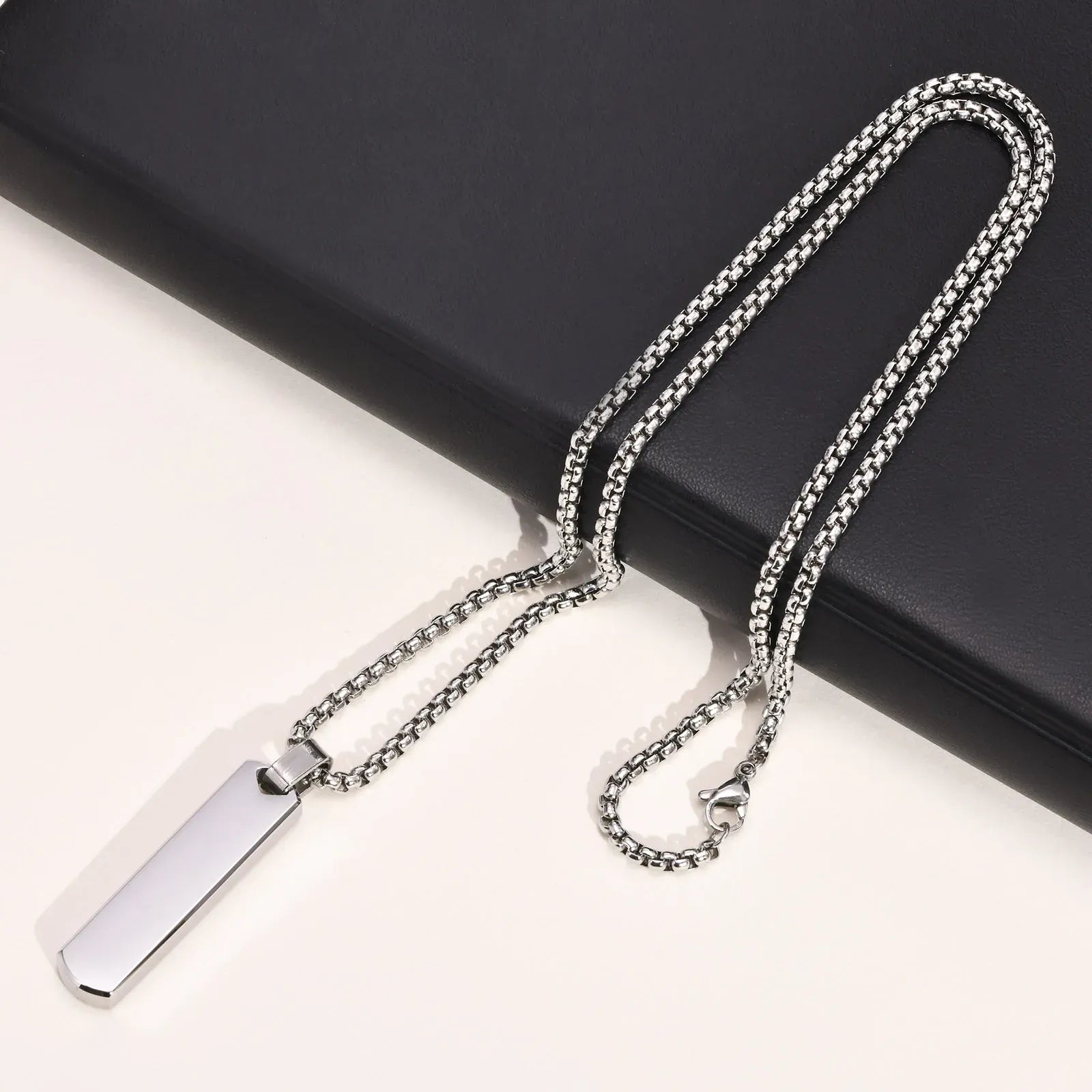 Collier Homme Argent Personnalisé